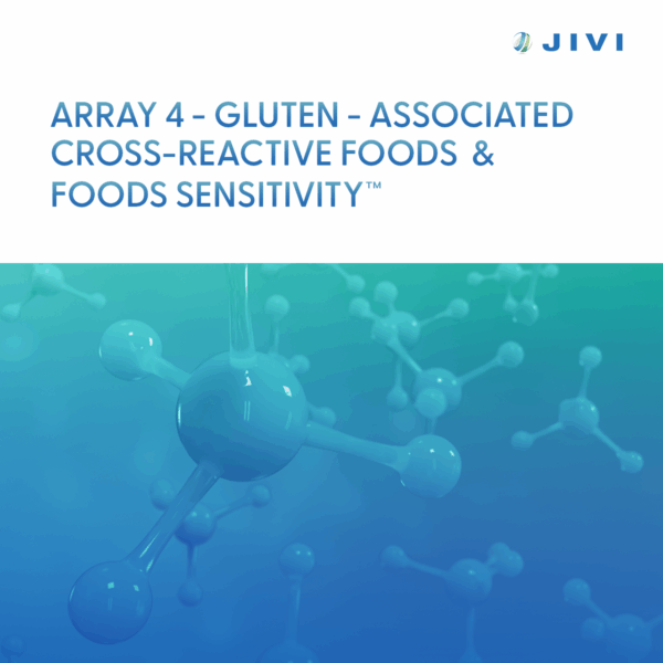Array 4 – Gluten-Associated Cross-Reactive Foods & Foods Sensitivity™