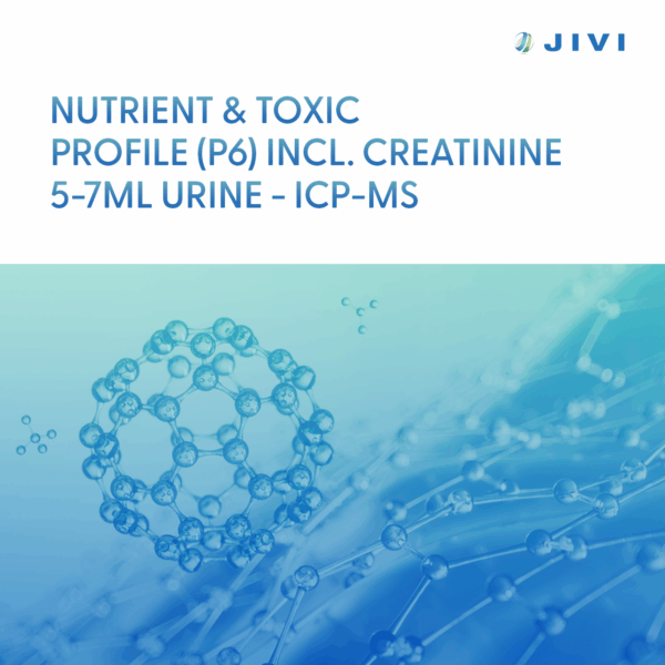 Nutrient & Toxic Profile (P6) incl. Creatinine – 5-7ml Urine – ICP-MS